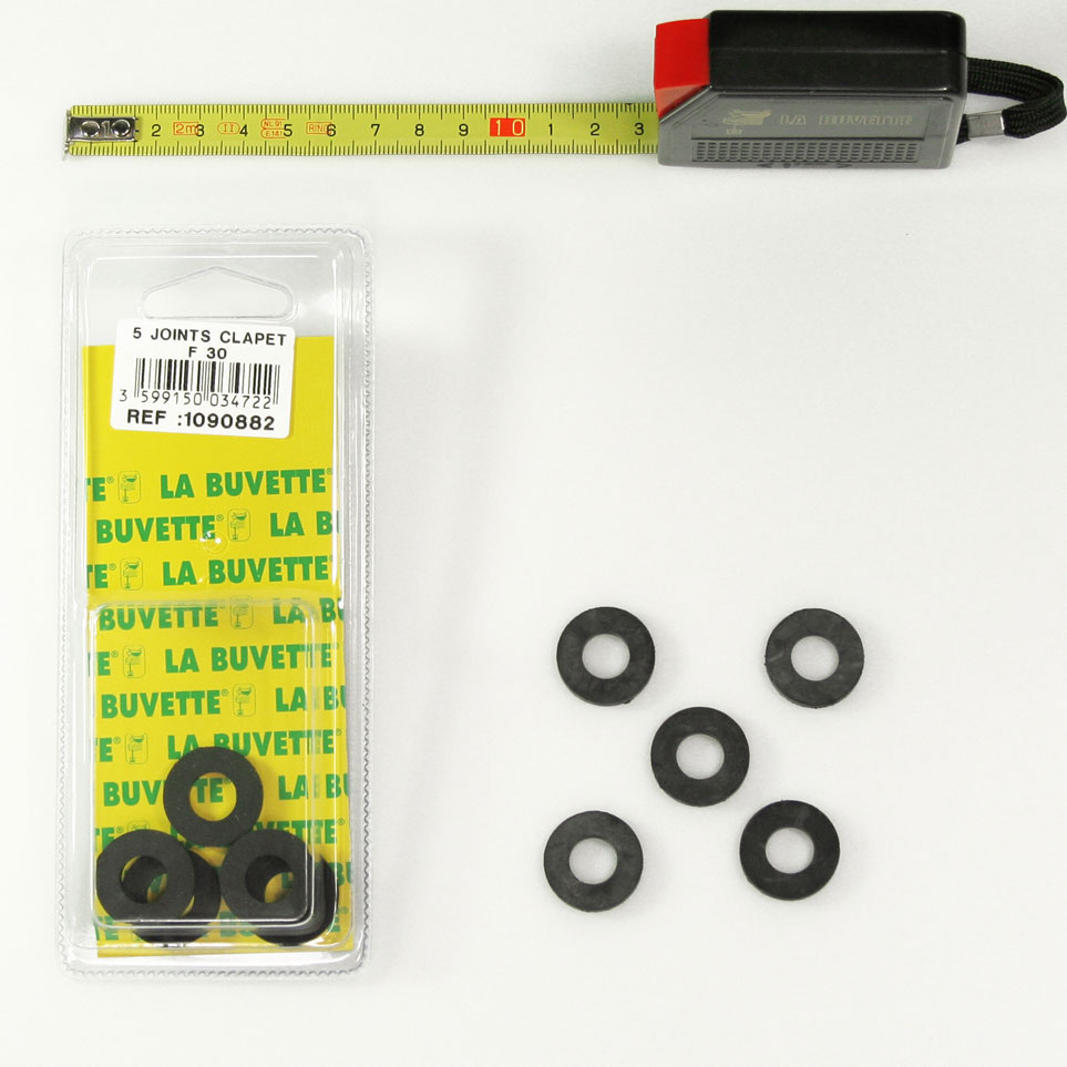 VALVE SEAL F 30 (x5) BLISTER PACK