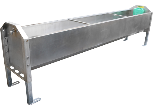 DAIRYNOX 600 LARGE STAINLESS-STEEL Trough for pre-cooler