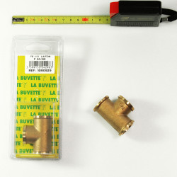 10 X BRASS LOCK NUT F11