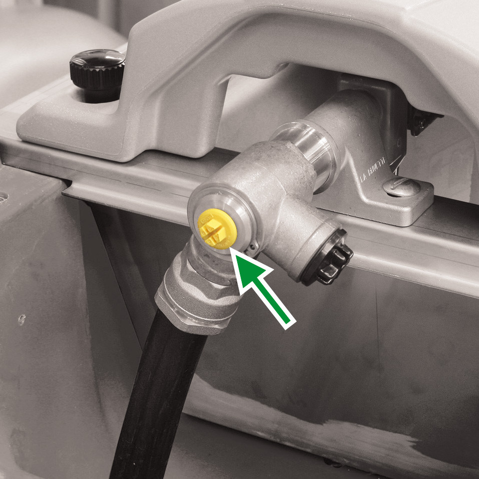 YELLOW PLUG 1/4” with seal