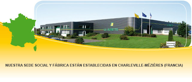 Nuestra sede social y fábrica están establecidas en Charleville-Mézières (Francia)